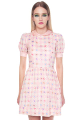 Baby Animals Flare Dress