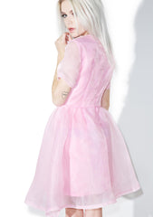 Wholesale Pearl Prism Flare Dress