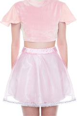 Wholesale Surprise Sheer Skirt