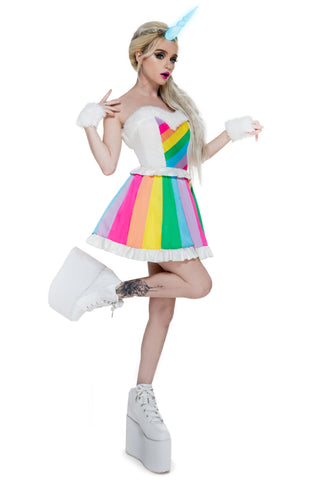 Rainbow Rider Unicorn Costume