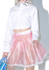 Wholesale Surprise Sheer Skirt