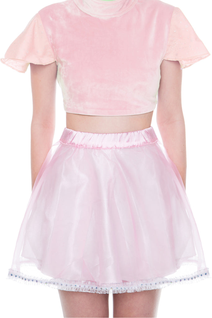 Wholesale Surprise Sheer Skirt