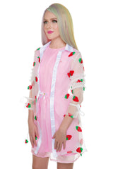 Wholesale Strawberry Pie Sheer Trench