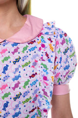 Wholesale Candy Shop Ruffle Dress