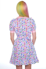 Wholesale Candy Shop Ruffle Dress
