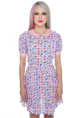 Wholesale Candy Shop Ruffle Dress
